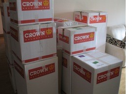 Notre container est arrivé !